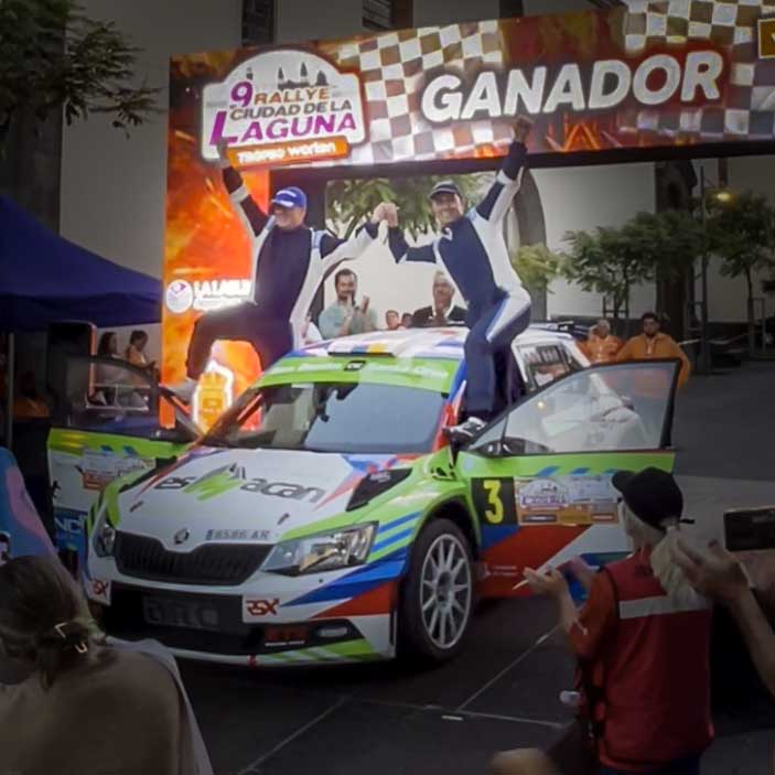 Víctor Abreu - Ha sido un rally emocionante, divertido, extremadamente competido y en el que hemos aprendido mucho.