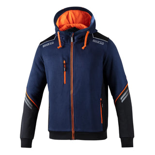 Kaufen azul-marino-naranja-fluo Chaqueta Sparco COLORADO TECH HOODED FULL ZIP