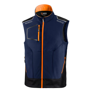 Comprar azul-marino-naranja-fluo Chaleco tecnico Sparco ILLINOIS TECH LIGHT VEST