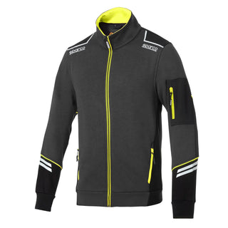 Kaufen gris-oscuro-amarillo-fluo Chaqueta Sparco ALABAMA TECH FULL ZIP