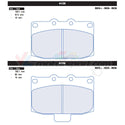 CL Brakes 4136 Jeu de plaquettes de frein