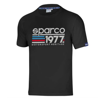 Camiseta Sparco 1977 negro