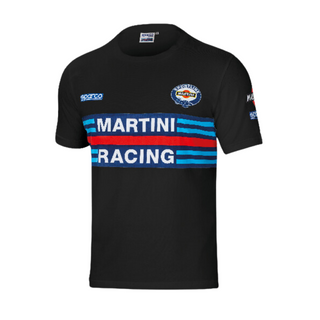 T-shirt Sparco Replica Martini Racing Noir