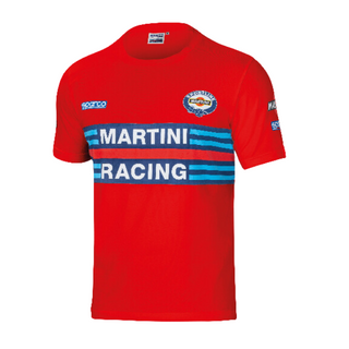 Camiseta Sparco Réplica Martini Racing Rojo