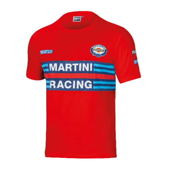 T-shirt Sparco Réplique Martini Racing Rouge