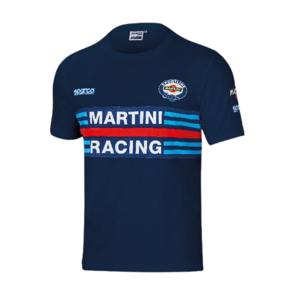 T-shirt Sparco Replica Martini Racing Bleu