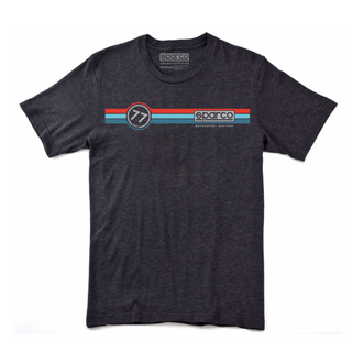 T-shirt Sparco Merchandising Circuit Noir