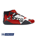 Botte Sparco Racing Apex RB-7 Blanc/Rouge