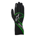 Gants Alpinestars Racing Tech 1 Race Noir/Vert Fluorescent