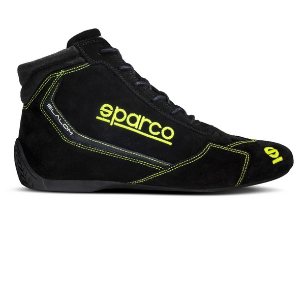 Botte Sparco Slalom Racing Noir/Jaune Fluorescent