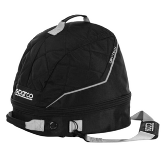 Porte-casque Sparco + Hans Bag Noir (Nouveau système Dry-Tech)